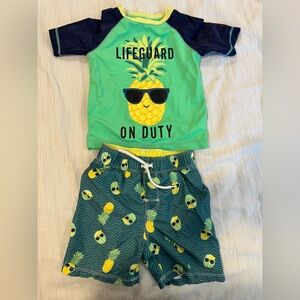 Old Navy Pineapple Swimwear